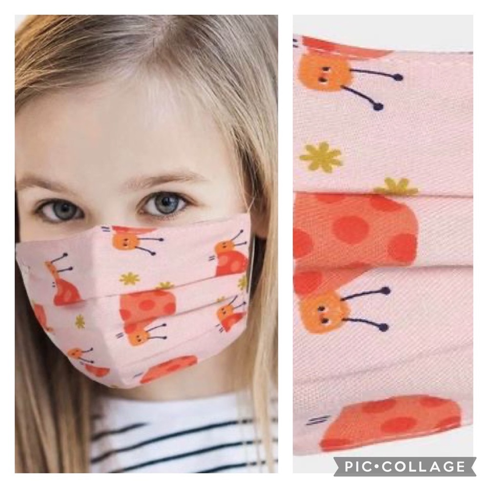 Children’s Girls Ladybug 🐞 Face Mask 😷